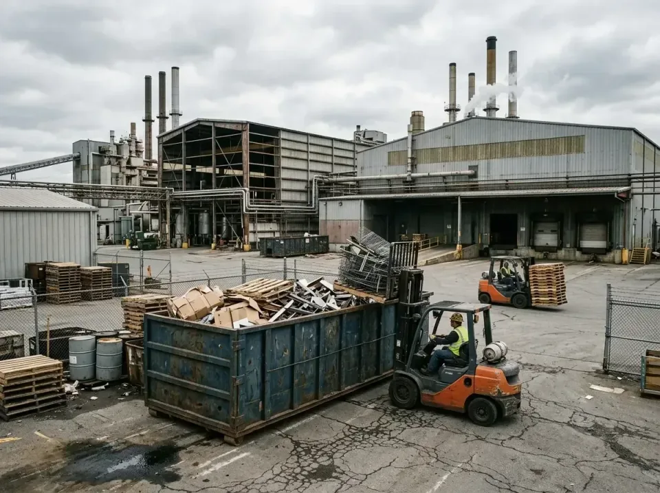 industrial-factory-scrap-conta-003 — frequently asked questions, Cheap Roll-off Dumpster Rentals in West Union, OH